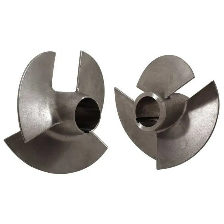 Customized High Quality Water Pump Impeller Casting Parts Precision Stainless Steel Investment Casting Services