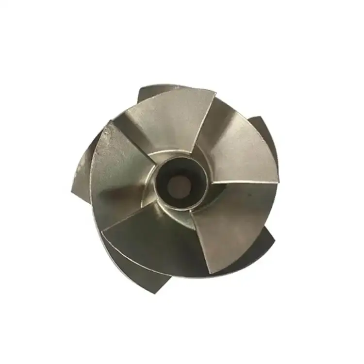 China OEM lost wax Investment casting Centrifugal Pump Impeller For Water Pump Stainless Steel Pump Impeller Precision Casting